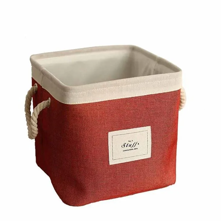 Medvilnės virvės augalų krepšelis