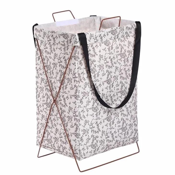 Sulankstomas skalbinių krepšelis