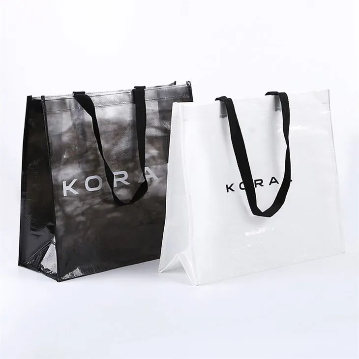 Visomis spalvomis spausdintas Pp pirkinių krepšys