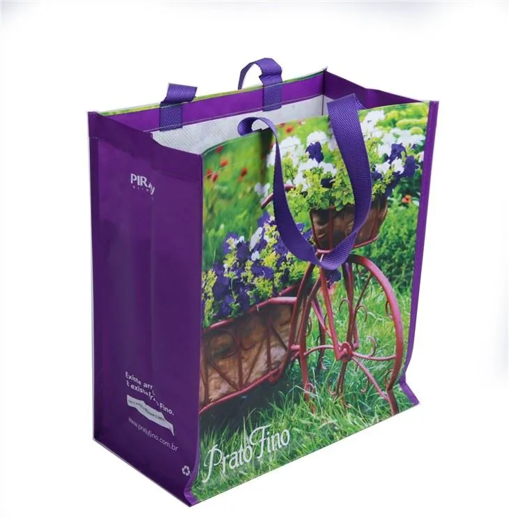 Laminuoti pirkinių krepšiai