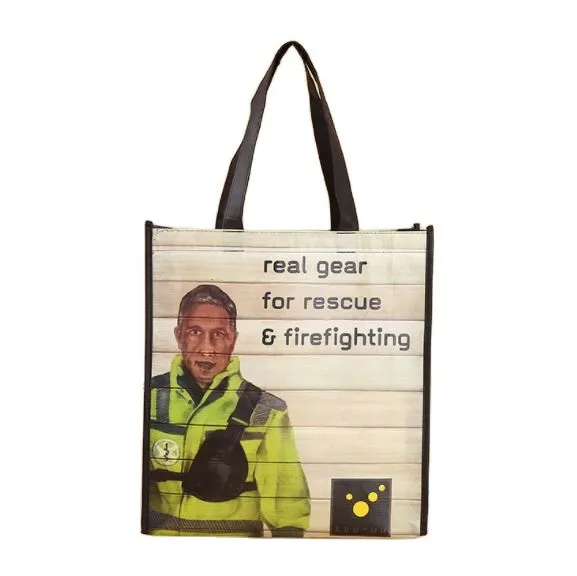 Perdirbtų bakalėjos tote krepšiai